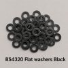 Flat Washers - Black