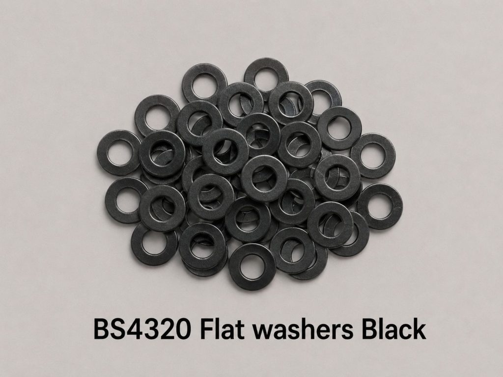Flat Washers - Black