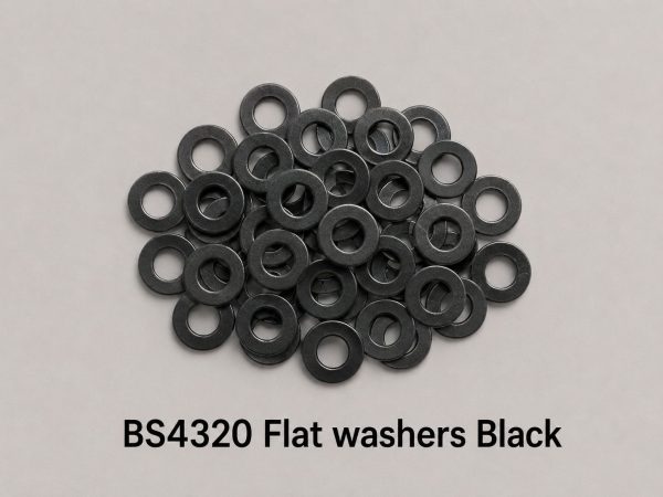 Flat Washers - Black