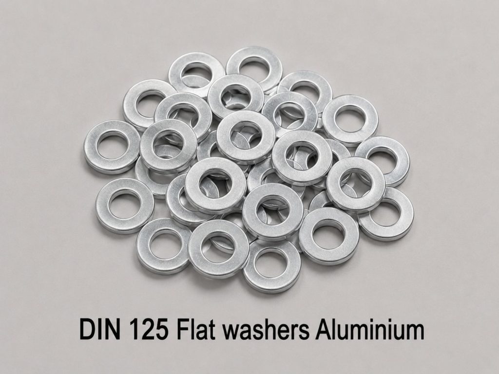 DIN 125 Flat Washers Aluminium