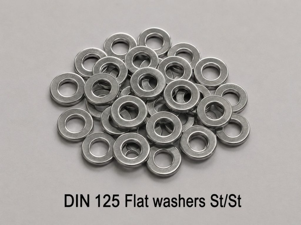 DIN 125 Flat Washers St/St