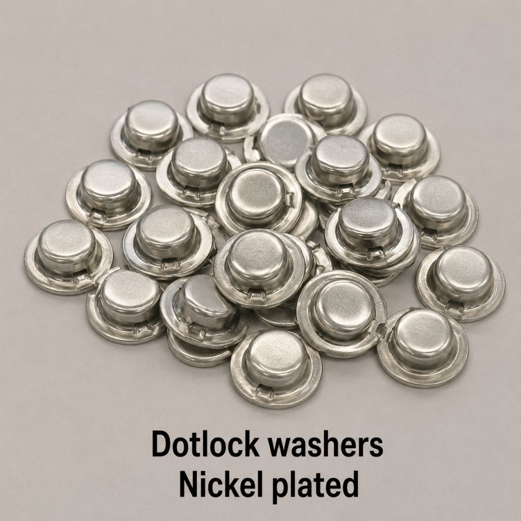 Dotlock Washers Nickel Plated