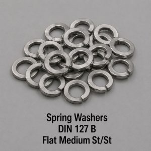 Spring Washers DIN 127 B Flat Medium Stainless Steel