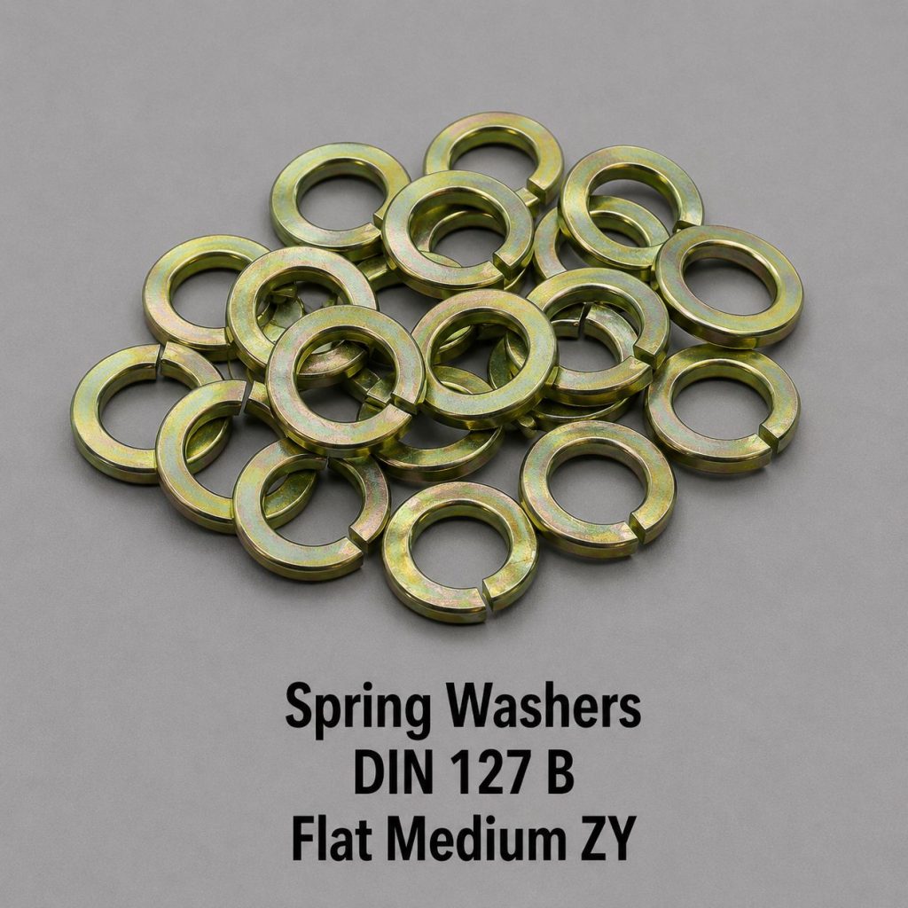 Spring Washers DIN 127 B Flat Medium ZY