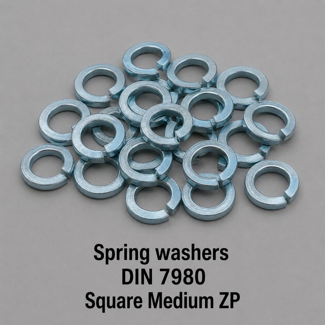 Spring Washers DIN 7980 Square Medium ZP