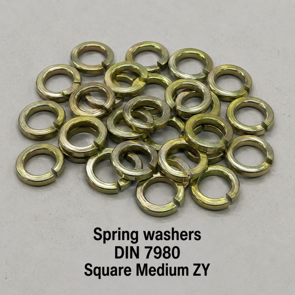 Spring Washers DIN 7980 Square Medium ZY