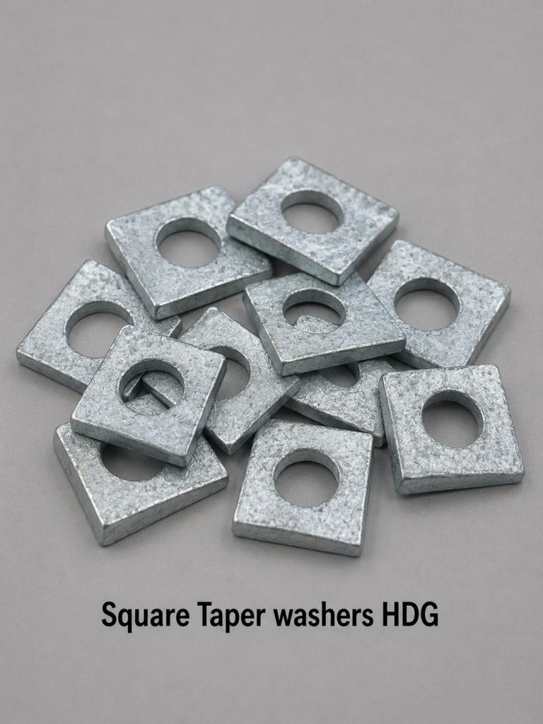 Square Taper Washers HDG