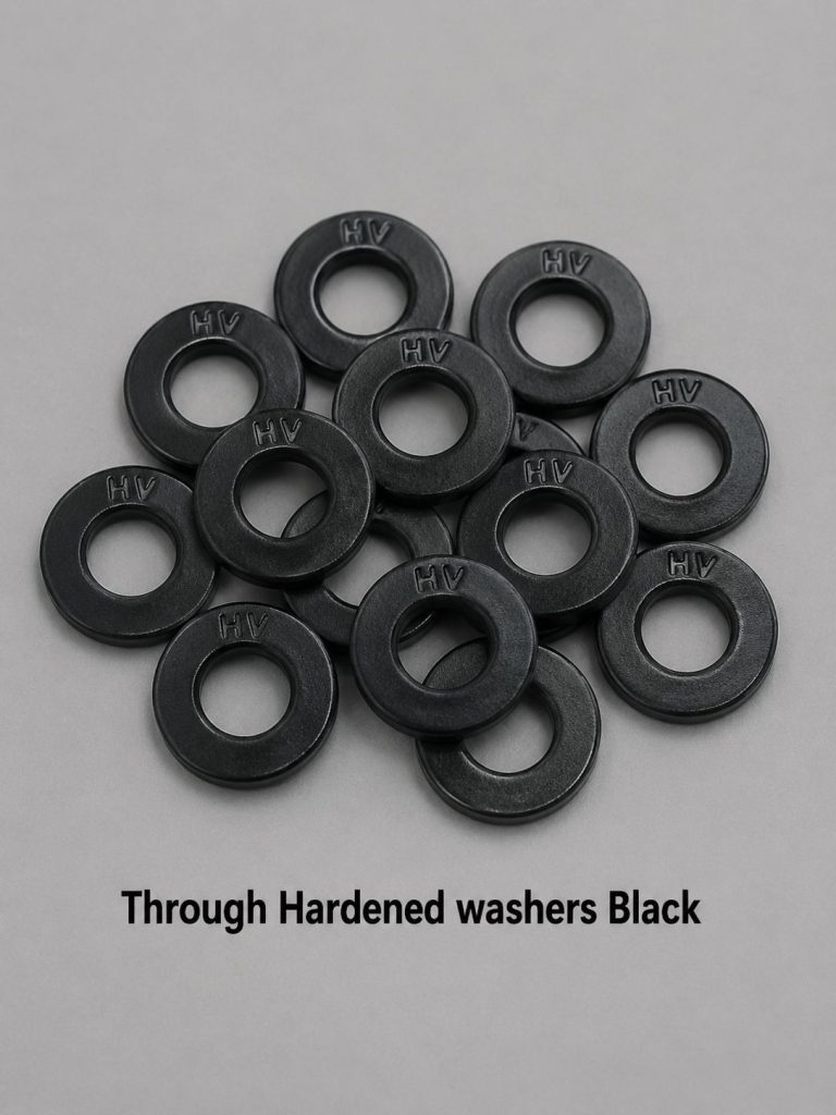 Through Hardened Washers Black