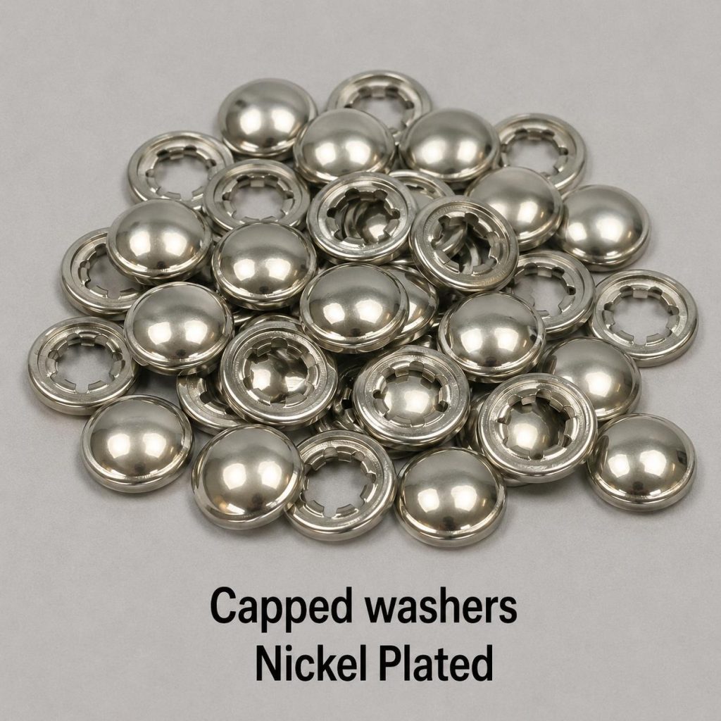 Capped Starlock Washers Nickel Plated