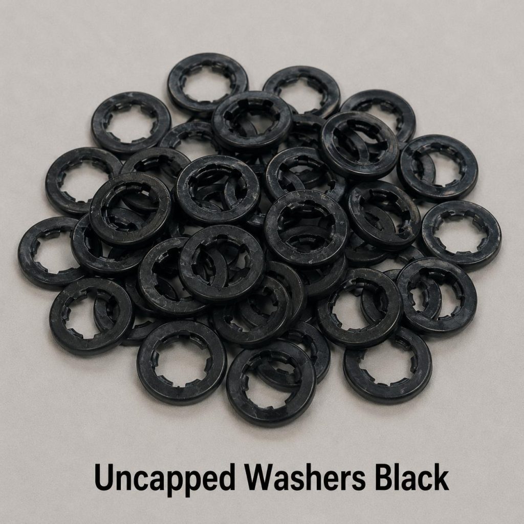 Uncapped Starlock Washers Black